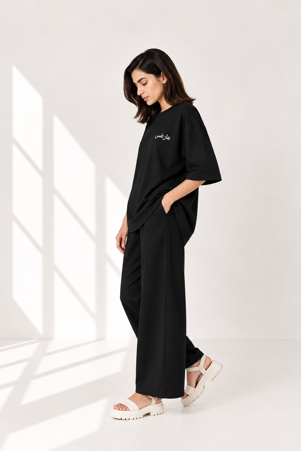 AARZI black co-ord set full look