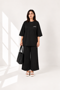 AARZI Everyday Co-ord Set in Black